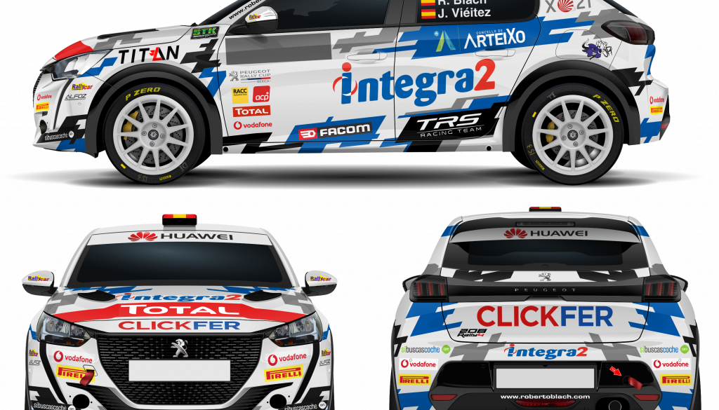 Peugeot 208 Rally4 - Roberto Blach